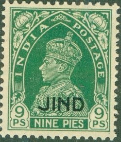 INDIAN STATE-JIND 157 MH (RL) 4741 CV $12.50 BIN $6.00