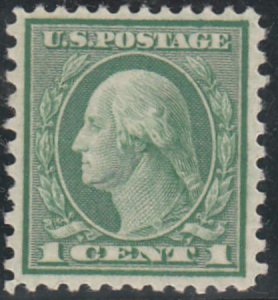 US 538 Washington / Franklin Barely Hinged VF - XF cv $12