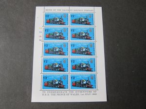 Great Britain 1969 Prince Wales investiture MNH