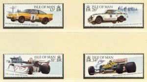1987 Isle of Man SG361/SG364 Motor Sport Set Unmounted Mint