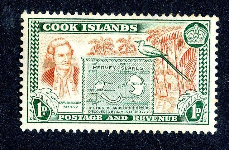 3825 BCX Cook 1949 scott #132 mnh** (offers welcome)