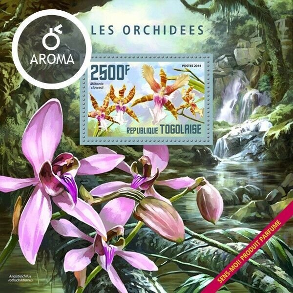 2014 TOGO MNH. ORCHIDS  Yvert&Tellier Code: 857  |  Michel Code: 5995 / Bl.1019