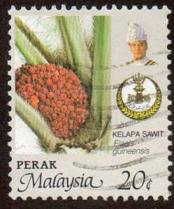 Malaysia, Perak  Scott  165  Used