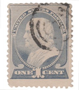 UNITED STATES STAMP 1887 SCOTT # 212. USED HINGED. # 5