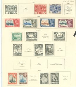 Bermuda #100-103 Unused Single (Complete Set)