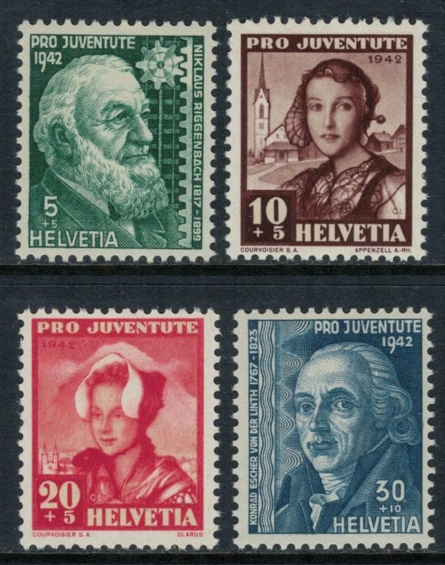 Switzerland #B120-3* NH  CV $3.75