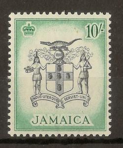 Jamaica 1956 10/- SG173 MNH Cat£35