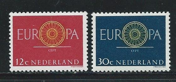 Netherlands 385-6 1960 Europa set MLH