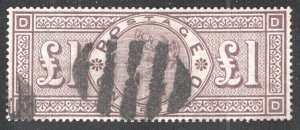 Great Britain #123, Used, VF,  CV $4400.00  .....  24800182