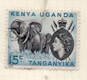 Tanganyika 1954 Early Issue Fine Used 15c. 292057