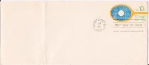 #U569 U/A NO CACHET FDC  Tennis Centenary