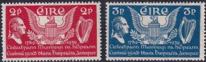 Ireland SC# 103 - 104 fvf/mnh