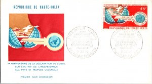 Upper Volta, Worldwide First Day Cover