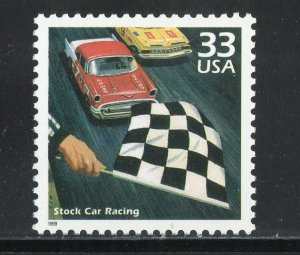 3187n ** STOCK CAR RACING ** U.S. Postage Stamp MNH