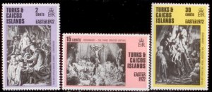 Turks and Caicos Islands 1972 SC# 250-2 MNH-OG E48