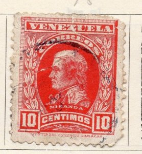 Venezuela 1911 Early Issue Fine Used 10c. 149564