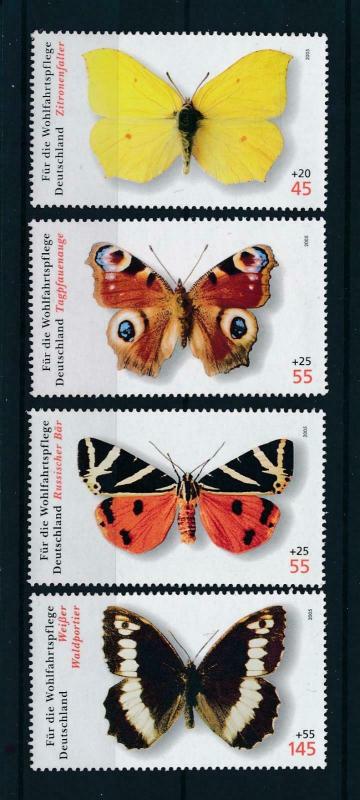 [98221] West Germany Bundespost 2005 Insects Butterflies Schmetterlingen  MNH