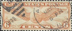 # C19 USED WINGED GLOBE