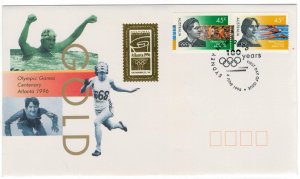 Australia 1996 FDC Stamps Scott 1540-1541 Sport Olympic Games