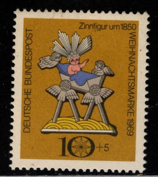 Germany  Scott B454 MNH** Christmas 1969 stamp