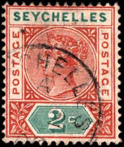 Seychelles #2, Incomplete Set, Used