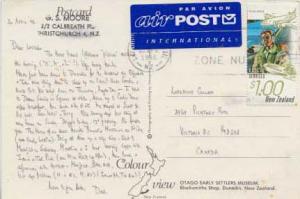 New Zealand, Airmail, Aviation