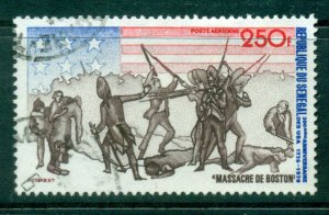 Senegal 1975 250f American Bicentennial FU lot38562