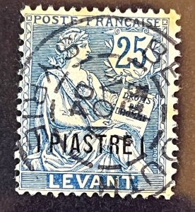 French Offices Turkey Levant 1902-1907 SC 29 Used