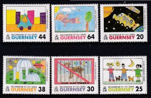 Guernsey 703-708 MNH VF