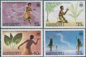 Kiribati 1985 SG245-248 Legends set MNH