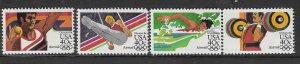 US#C105-108a  $0.40 1984 Olympics (MNH) CV $4.00