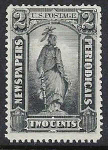 United States Newspaper Stamp PR9 NG CV$120