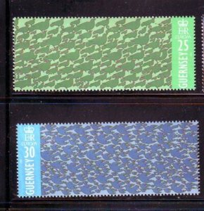Guernsey Sc 551-52 1995  Europa stamp set mint NH