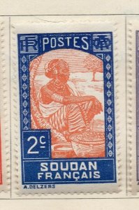 French Soudan 1931-33 Early Issue Fine Mint Hinged 2c. NW-179061