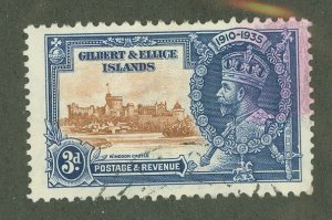 Gilbert & Ellice Islands #35 Used Single