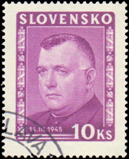 Slovakia #110-115, Complete Set(6), 1945, Used, CTO