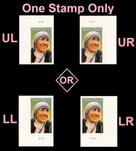 US 4475 Mother Teresa 44c plate single MNH 2010