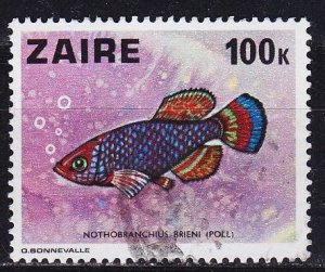 ZAIRE [1978] MiNr 0556 ( O/used ) Fische