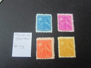 Cuba Red Cross,TB,Nurse,Doctor,Charity stamp MH