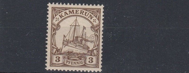 CAMEROUN  1900  S G K7   3PF  BROWN     MNH 