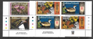 FALKLAND ISLANDS SG1273/6 2013 COLOUR IN NATURE (2nd SERIES) BLOCK OF 4 MNH