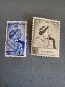 Stamps Basutoland Scott #39-40 hinged