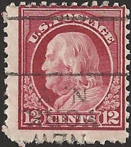 # 512a USED BROWN CARMINE BEN FRANKLIN