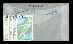 MALAWI Sc#578-581 Complete Mint Never Hinged Set