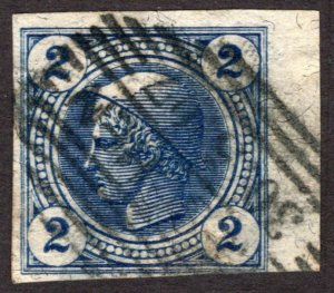 1901, Austria, 2h, Used, Sc P11a