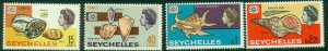 Seychelles 1967 Sea Shells MLH