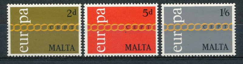 Europa CEPT - Malta MNH Stamps Set (1971)