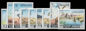 Jordan #552-558. C49-50 Cat$77, 1968 Protected Game, complete set with airpos...