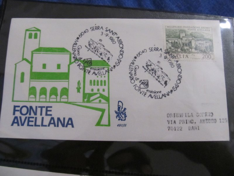 Italy 1980 FDC LR121F90-