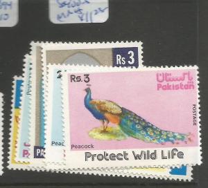 Pakistan SC 1976 Bird 400-5 MNH (8cqy)